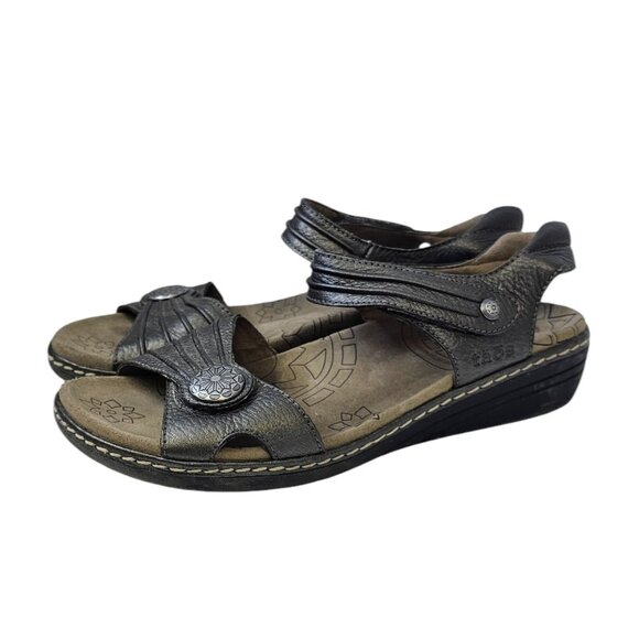 Taos Womens Escape Leather Slingback Sandals, Comfort, Size 9 - Picture 1 of 8